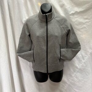 Lululemon size 6 NTS Gray Zip-Up Jacket